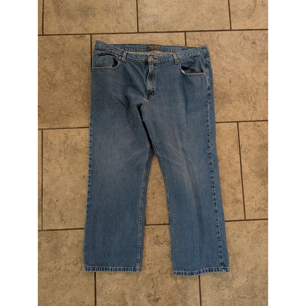 Saddlebred Big & Tall Jeans Mens 44x30 Classic Fit Blue 100% Cotton Denim